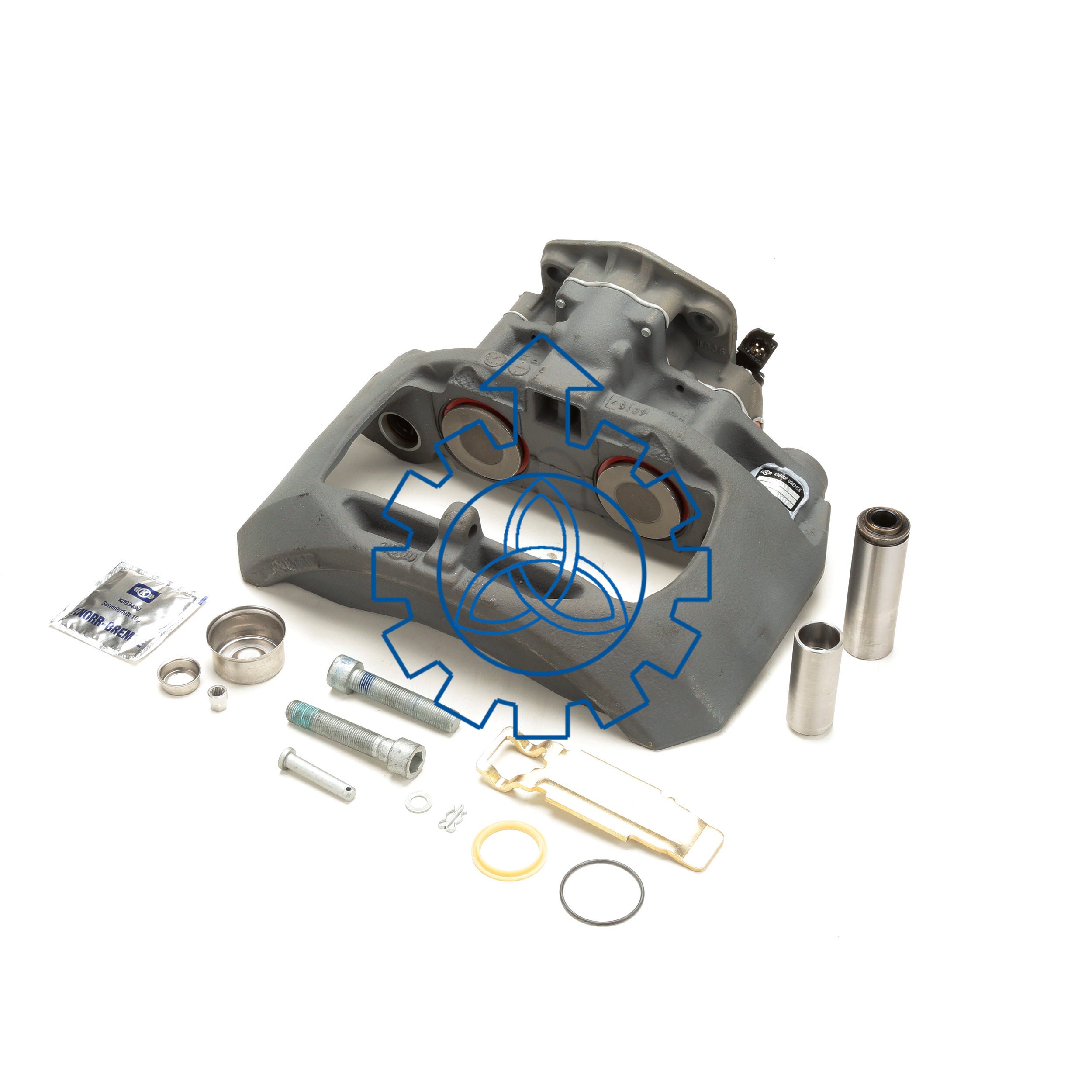 K002798 0024207183 European Truck Auto Spare Parts Disc Adelin Brake Caliper for Mercedes-Benz